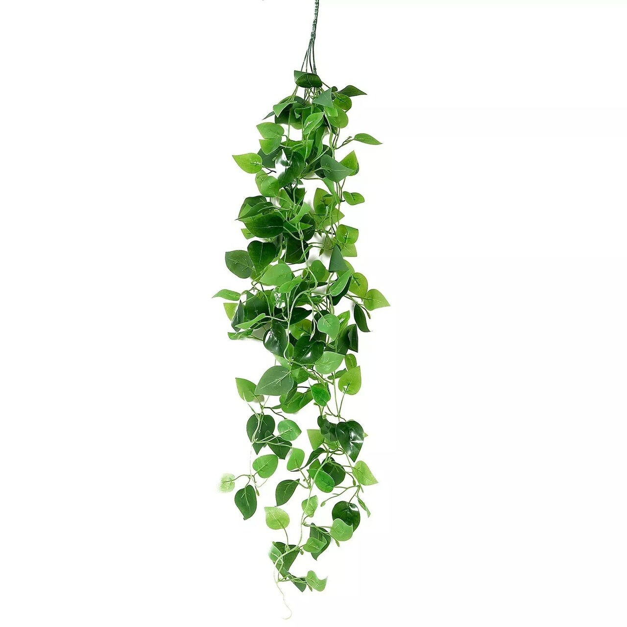 3 Green Silk Pothos Artificial Hanging Plants Party Events Decorations Supplies